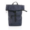 Rucsac laptop rezistent la apa, Everestus, 22FEB0410, 32x14x47 cm, 15.6 inch, Poliester, Albastru, saculet inclus