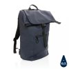 Rucsac laptop rezistent la apa, Everestus, 22FEB0410, 32x14x47 cm, 15.6 inch, Poliester, Albastru, saculet inclus