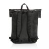 Rucsac sport casual, 2401E16186, Everestus, 30x14.5x46 cm, rPET, Negru