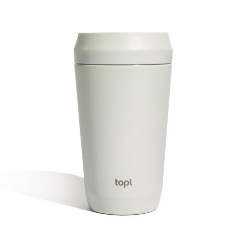 Cana de voiaj, 354 ml, 2502E15535, Topl, 15.8 x ⌀8.8 cm, Otel, Maro