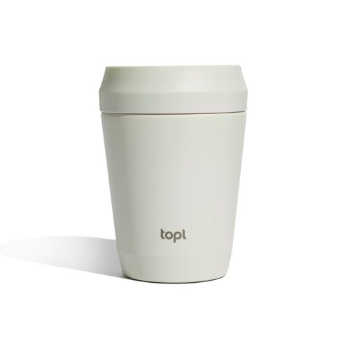 Cana de voiaj, 235 ml, 2502E15531, Topl, 12.5 x ⌀8.8 cm, Otel, Maro