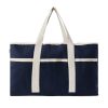 Geanta de plaja, 2401E16695, Vinga, 34x56x21 cm, Bumbac, rPET, Albastru navy