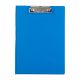 Clipboard A4 cu coperta, 230×315×5 mm, Everestus, 20FEB5052, PVC, Albastru, saculet si lupa de citit incluse