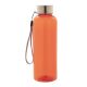 Sticla de apa sport, Everestus, 21OCT0907, 500 ml, Plastic, Otel, Portocaliu, saculet inclus